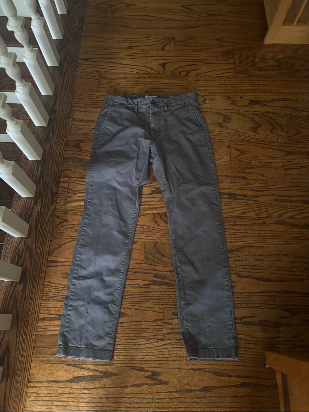 Goodfellow & Co Gray Straight-Leg Chino Pants